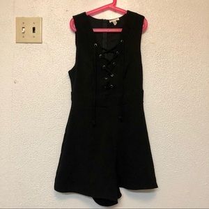 Black romper from Urban Outfitters